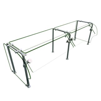 Hatco ES90-72 Self Service Mounted Food Shield - 72" x 24" x 22 5/8"