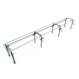 Hatco ES92-132 Self Service Mounted Food Shield - 132" x 38" x 23"