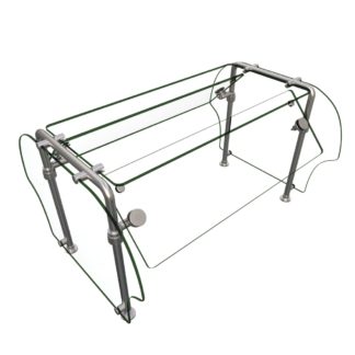 Hatco ES92-36 Self Service Mounted Food Shield - 36" x 38" x 23"