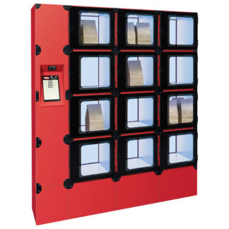 Hatco F2G-34-C 12 Compartment Floor Model Heated Food Locker - 62 1/8"W x 22 3/4"D x 71 1/4"H, 120v