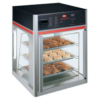 Hatco FSD-1X 22 21/50" Full Service Countertop Heated Display Case - (3) Shelves, 120v