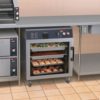 Hatco FSHC-6W1 1/2 Height Insulated Mobile Heated Cabinet w/ (6) Pan Capacity, 120v - Image 2