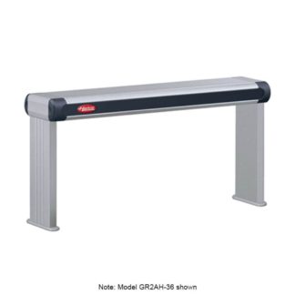 Hatco GR2AH-24 27 1/2" High Watt Strip Warmer - Single Rod, Remote Control Required