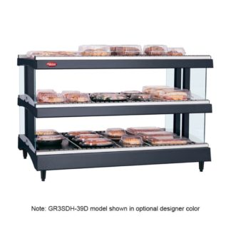 Hatco GR3SDH-27D 27 9/50" Self Service Countertop Heated Display Shelf - (3) Shelves, 120v