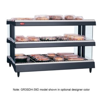 Hatco GR3SDH-33D 33 9/50" Self Service Countertop Heated Display Shelf - (3) Shelves
