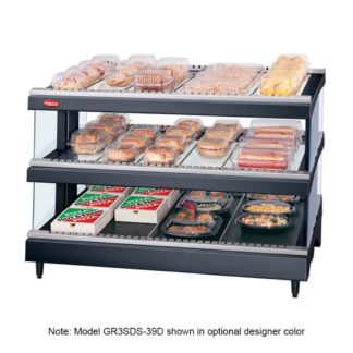 Hatco GR3SDS-27D 27 9/50" Self Service Countertop Heated Display Shelf - (3) Shelves, 120v