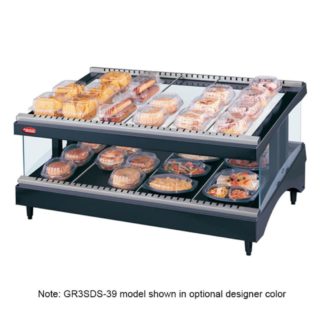 Hatco GR3SDS-39 39 9/50" Self Service Countertop Heated Display Shelf - (2) Shelves, 120v
