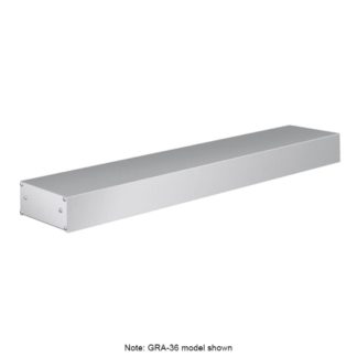 Hatco GRA-36 36" Standard Watts Infrared Strip Warmer - Single Rod, (1) Built In Toggle Control 240v/60/1ph