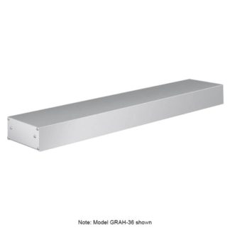 Hatco GRAH-132 132" High Watts Infrared Strip Warmer - Single Rod, (2) Built In Toggle Control
