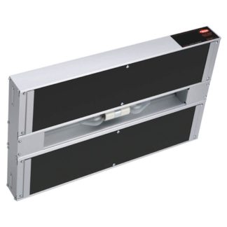 Hatco GRAIHL-24D3 24" High Watts Infrablack Strip Warmer - Double Rod, Remote Control Required