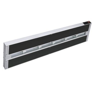 Hatco GRAIHL-60D6 60" High Watts Infrablack Strip Warmer - Double Rod, Remote Control Required