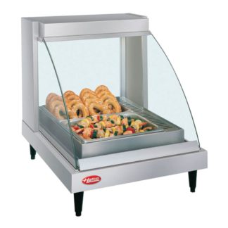 Hatco GRCDH-1P 20 5/8" Full Service Countertop Heated Display Case - (1) Shelf, 120v