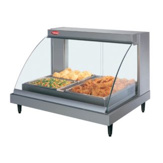 Hatco GRCDH-2P 32 1/2" Full Service Countertop Heated Display Case - (1) Shelf, 120v