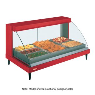 Hatco GRCDH-3P 45 1/2" Full Service Countertop Heated Display Case - (1) Shelf, 120v