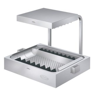 Hatco GRFHS-PT26 29 7/8" GloRay Countertop Fry Holding Station - Rod Type, Pass Thru