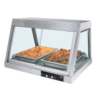 Hatco GRHD-2P 32 1/2" Full Service Countertop Heated Display Case - (1) Shelf, 120v