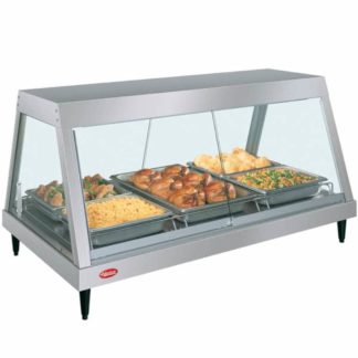 Hatco GRHD-3P 45 1/2" Full Service Countertop Heated Display Case - (1) Shelf, 120v