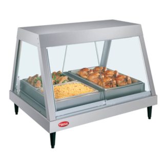 Hatco GRHDH-2P 32 1/2" Full Service Countertop Heated Display Case - (1) Shelf, 120v
