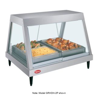 Hatco GRHDH-3P 45 1/2" Full Service Countertop Heated Display Case - (1) Shelf, 120v