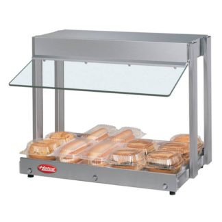 Hatco GRHW-1SG Display Warmer, Heated Base & Sneeze Guard, 820 Watts