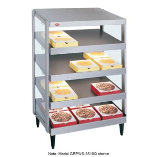 Hatco GRPWS-3624Q 36" Heated Pizza Merchandiser w/ 4 Levels, 120v/208 240v/1ph