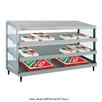Hatco GRPWS-3624T 35 7/8" Heated Pizza Merchandiser w/ 3 Levels, 120v