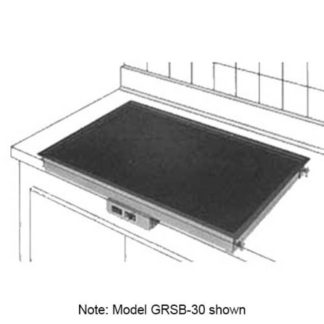 Hatco GRSB-24-F 25 1/2"W Drop In Warming Shelf w/ 1 Warmer(s), Thermostatic Controls