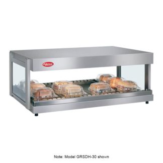 Hatco GRSDH-41 41" Self Service Countertop Heated Display Shelf - (1) Shelf, 120v