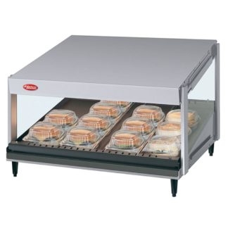 Hatco GRSDS-24 24" Self Service Countertop Heated Display Shelf - (1) Shelf, 120v