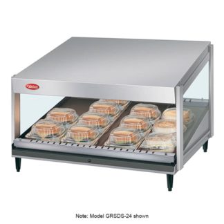 Hatco GRSDS-41 41" Self Service Countertop Heated Display Shelf - (1) Shelf, 120v