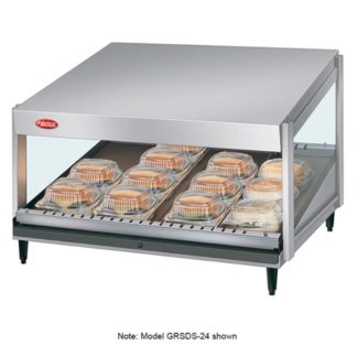 Hatco GRSDS-60 60" Self Service Countertop Heated Display Shelf - (1) Shelf, 120v