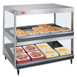 Hatco GRSDS/H-36DHW 36" Self Service Countertop Heated Display Shelf - (2) Shelves, 208v/1ph