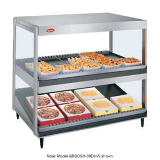 Hatco GRSDS/H-41DHW 41" Self Service Countertop Heated Display Shelf - (2) Shelves, 208v/1ph