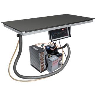 Hatco HCSBF-48-F 49 1/2" Flush Hot/Cold Shelf w/ Remote Compressor