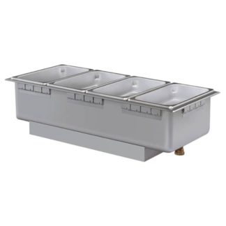 Hatco HWBH-43D Drop-In Hot Food Well w/ (4) 1/3 Size Pan Capacity