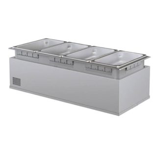 Hatco HWBHI-43 Drop-In Hot Food Well w/ (4) 1/3 Size Pan Capacity