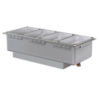 Hatco HWBHI-43D Drop-In Hot Food Well w/ (4) 1/3 Size Pan Capacity