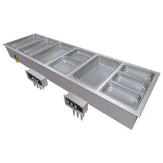 Hatco HWBI-5DA Drop-In Hot Food Well w/ (5) Full Size Pan Capacity