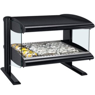 Hatco HXMH-24D 28" Self Service Countertop Heated Display Shelf - (2) Shelves, 120v