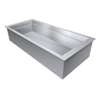 Hatco IWB-4 58" Drop-In Unit w/ (4) Pan Capacity - Stainless