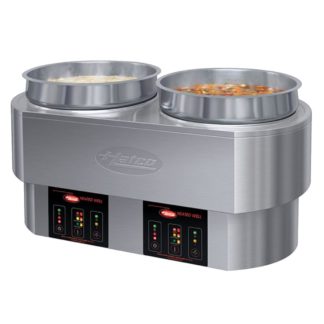 Hatco RHW-2 (2) 11 qt Countertop Soup Warmer w/ Thermostatic Controls