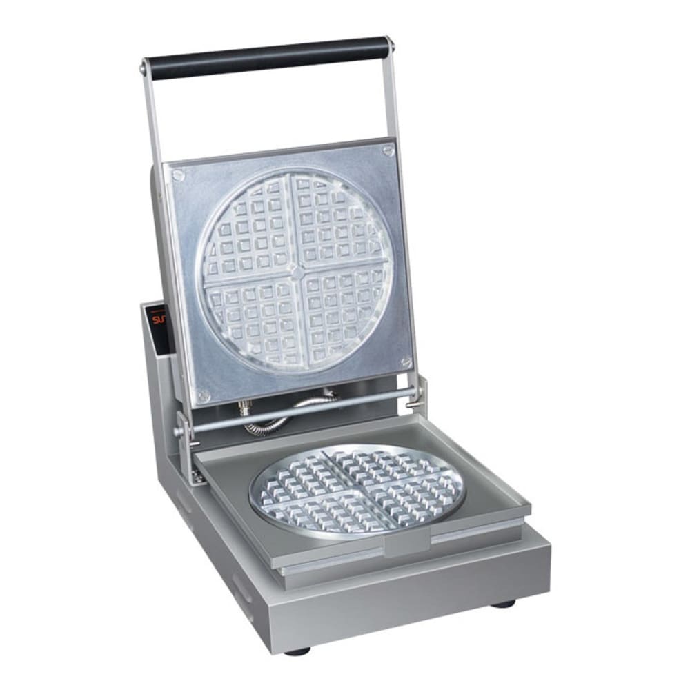 Hatco RWM-1B Single Classic Belgian Waffle Maker w/ Cast Aluminum Grids