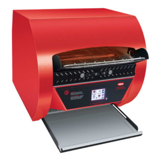 Hatco TQ3-2000 Conveyor Toaster - 900 Slices/hr w/ 2" Product Opening, Red, 208v/1ph