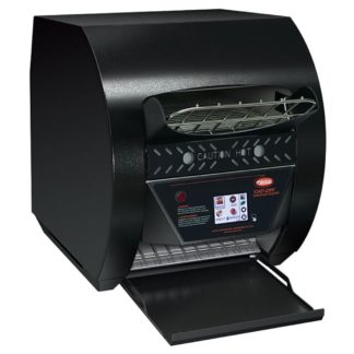 Hatco TQ3-500H Conveyor Toaster - 480 Slices/hr w/ High 3" Product Opening, Black, 208v/1ph