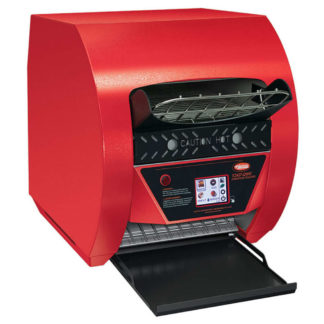 Hatco TQ3-500H Conveyor Toaster - 480 Slices/hr w/ High 3" Product Opening, Red, 208v/1ph