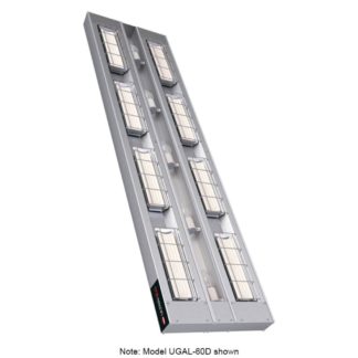 Hatco UGAL-30D3 30" Standard Watt Ceramic Strip Warmer - Double Tile, Remote Toggle Control