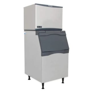 Scotsman C0630MW-32/B842S 633 lb Full Cube Ice Maker w/ Bin - 778 lb Storage, Water Cooled, 208-230v/1ph