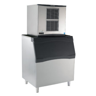 Scotsman C0630SA-32/B842S/KBT29 640 lb Half Cube Ice Maker w/ Bin - 778 lb Storage, Air Cooled, 208-230v/1ph