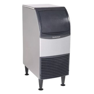 Scotsman CU0415MA-1 15"W Full Cube Undercounter Ice Maker - 58 lbs/day, Air Cooled, Gravity Drain, 115v