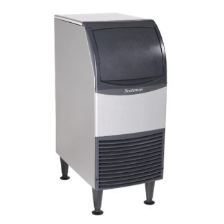 Scotsman CU0715MA-1 15"W Full Cube Undercounter Ice Maker - 80 lbs/day, Air Cooled, Gravity Drain, 115v